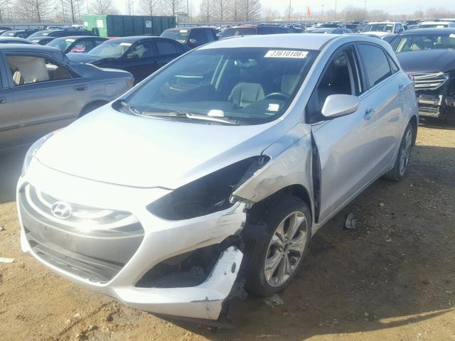 KMHD35LE8DU044075 - 2013 HYUNDAI ELANTRA GT SILVER photo 2