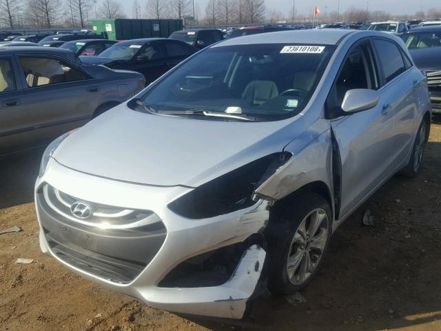 KMHD35LE8DU044075 - 2013 HYUNDAI ELANTRA GT SILVER photo 9