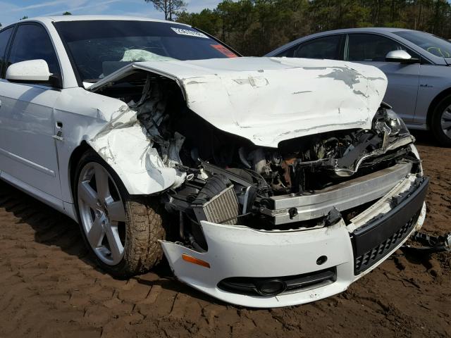 WAUDF78E48A052923 - 2008 AUDI A4 2.0T QU WHITE photo 9