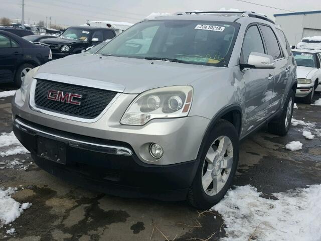 1GKEV33737J115055 - 2007 GMC ACADIA SLT ვერცხლისფერი ფოტო 2