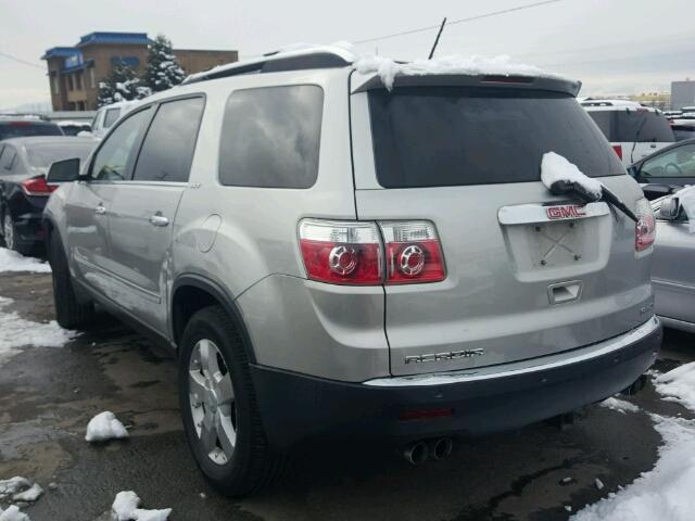 1GKEV33737J115055 - 2007 GMC ACADIA SLT SILVER photo 3