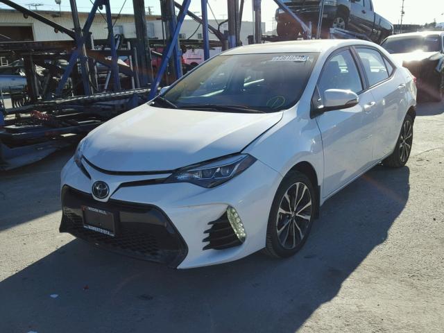 5YFBURHE8HP674951 - 2017 TOYOTA COROLLA L WHITE photo 2