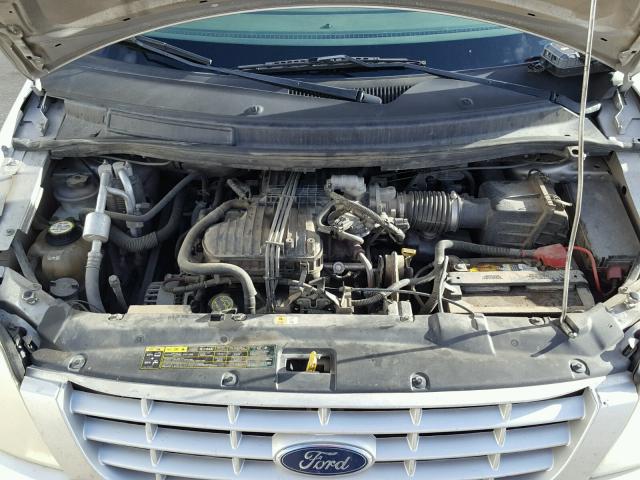 2FMZA51624BA19816 - 2004 FORD FREESTAR S SILVER photo 7