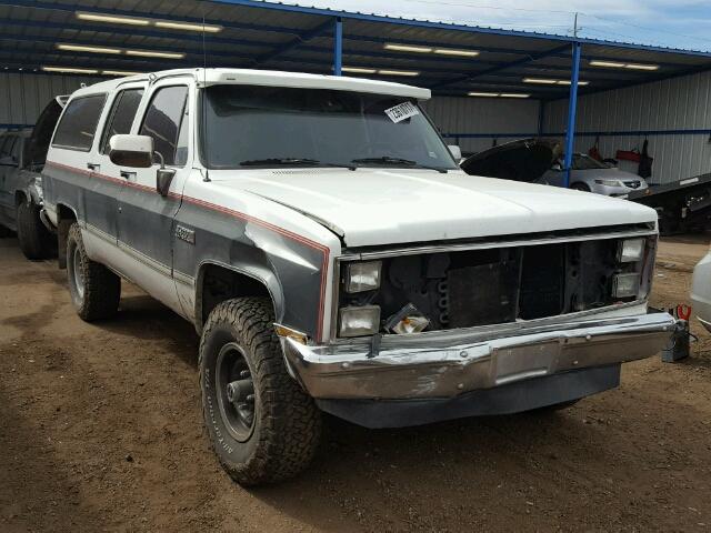 1GKGV26K1JF529531 - 1988 GMC SUBURBAN V WHITE photo 1