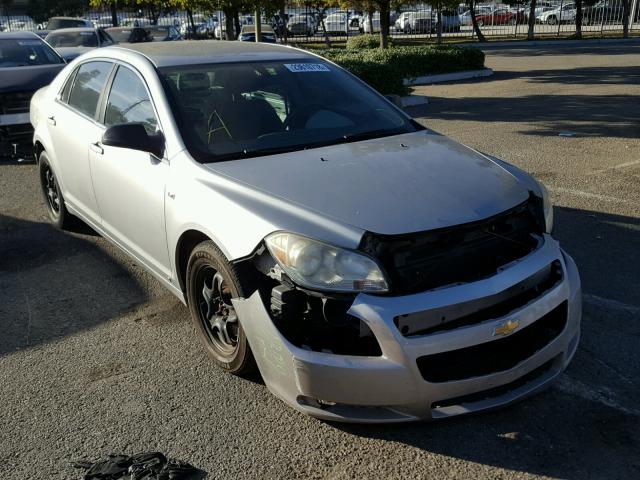 1G1ZG57B18F218781 - 2008 CHEVROLET MALIBU LS SILVER photo 1