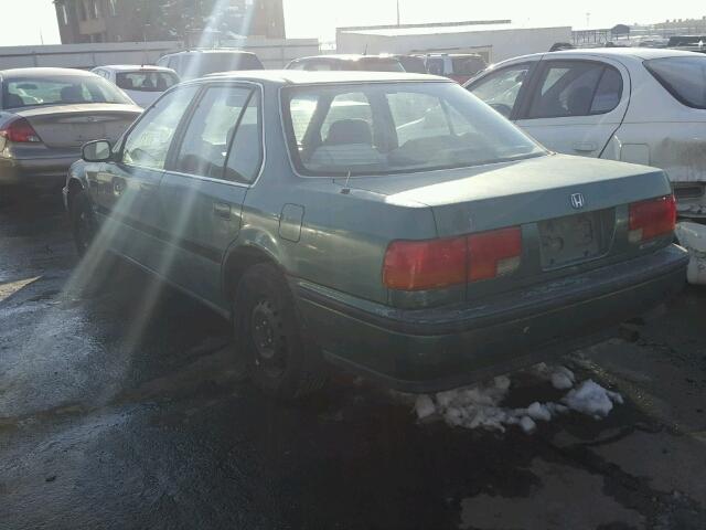 1HGCB765XPA077371 - 1993 HONDA ACCORD LX GREEN photo 3