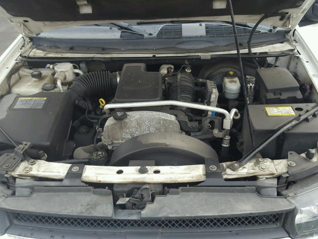 1GNET16S966148866 - 2006 CHEVROLET TRAILBLAZE WHITE photo 7