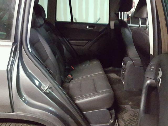 WVGBV7AX1CW002433 - 2012 VOLKSWAGEN TIGUAN S GRAY photo 6