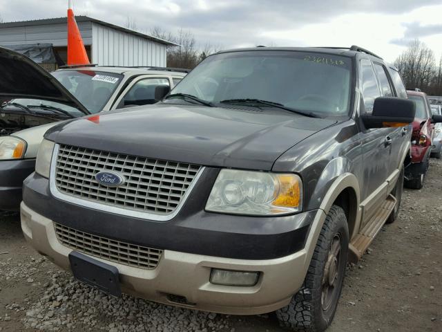 1FMPU17576LA68311 - 2006 FORD EXPEDITION GRAY photo 2