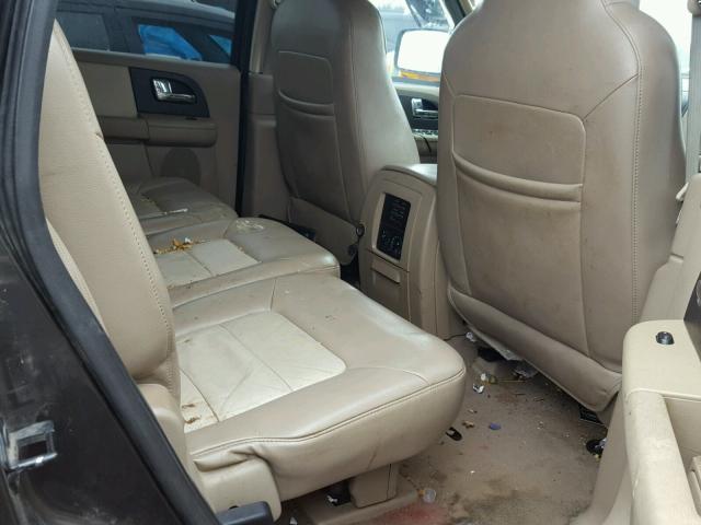 1FMPU17576LA68311 - 2006 FORD EXPEDITION GRAY photo 6