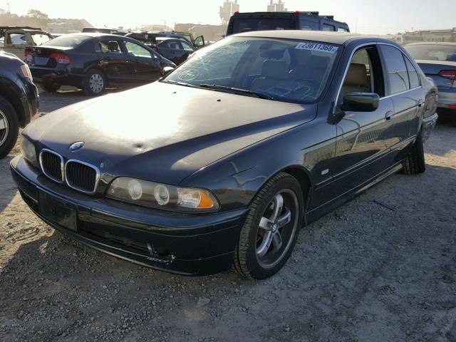 WBADT43493G023140 - 2003 BMW 525 I AUTO GREEN photo 2