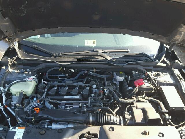 2HGFC1F76GH650194 - 2016 HONDA CIVIC EXL GRAY photo 7