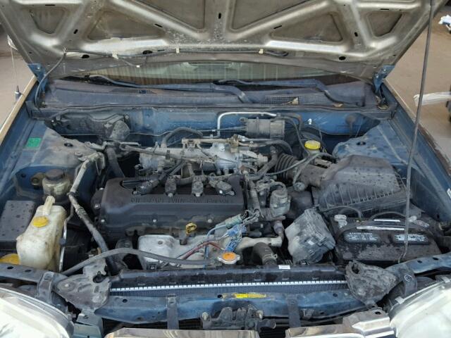 3N1CB51D22L638572 - 2002 NISSAN SENTRA XE GREEN photo 7