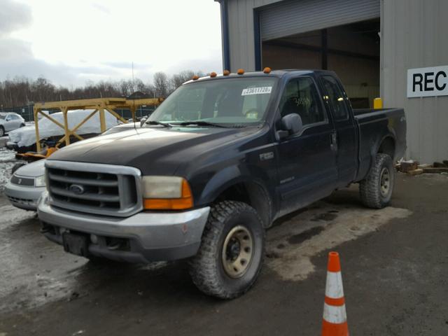 1FTNX21F91EA74764 - 2001 FORD F250 SUPER BLACK photo 2