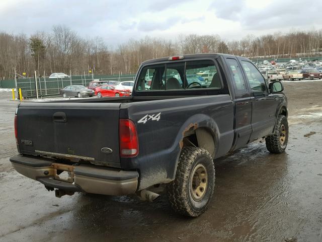 1FTNX21F91EA74764 - 2001 FORD F250 SUPER BLACK photo 4