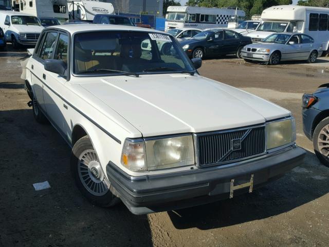 YV1AX8841K1374212 - 1989 VOLVO 244 DL WHITE photo 1