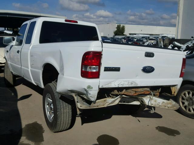 1FTKR1ED1BPA37438 - 2011 FORD RANGER SUP WHITE photo 3