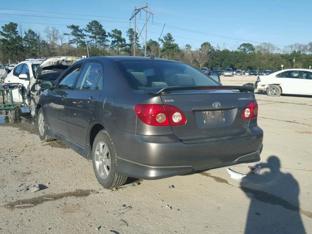 1NXBR32E47Z916431 - 2007 TOYOTA COROLLA CE GRAY photo 3