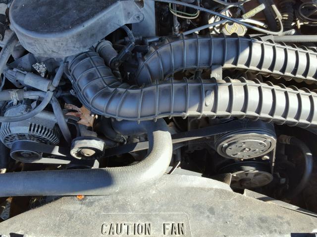 1FTEX15H3SKA28288 - 1995 FORD F150 MAROON photo 7