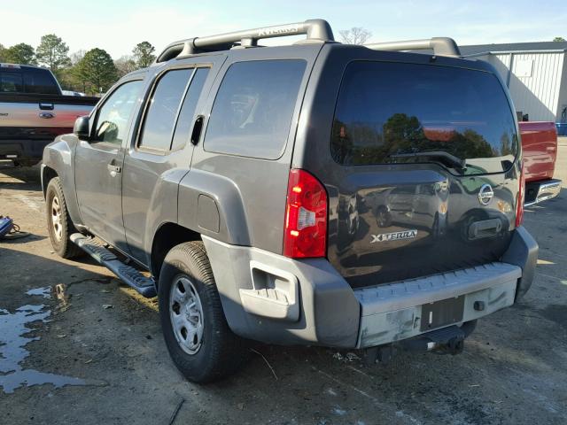 5N1AN08U97C522207 - 2007 NISSAN XTERRA OFF GRAY photo 3