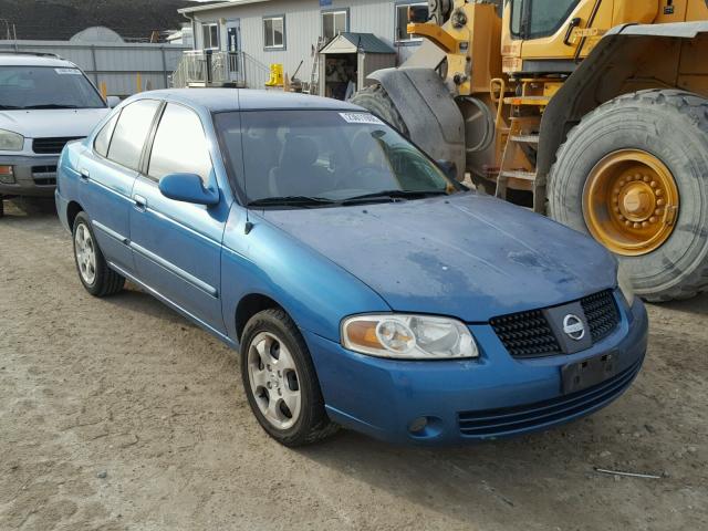 3N1CB51D94L909775 - 2004 NISSAN SENTRA 1.8 BLUE photo 1