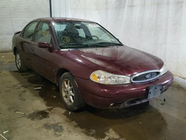 1FAFP66L2YK100374 - 2000 FORD CONTOUR SE RED photo 1