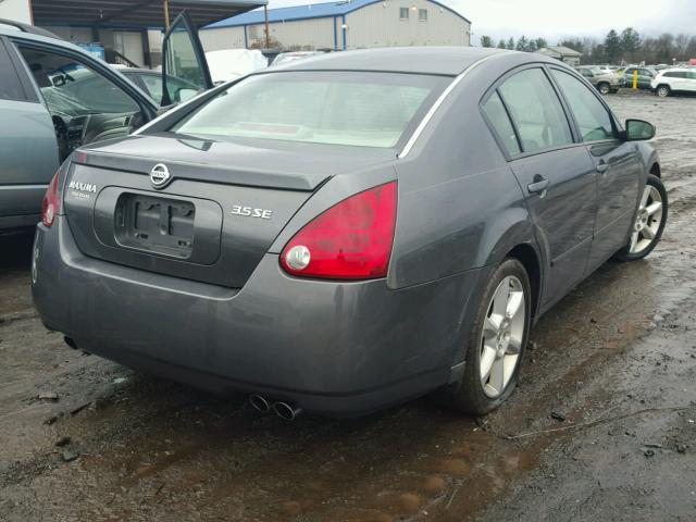 1N4BA41E96C817794 - 2006 NISSAN MAXIMA SE GRAY photo 4