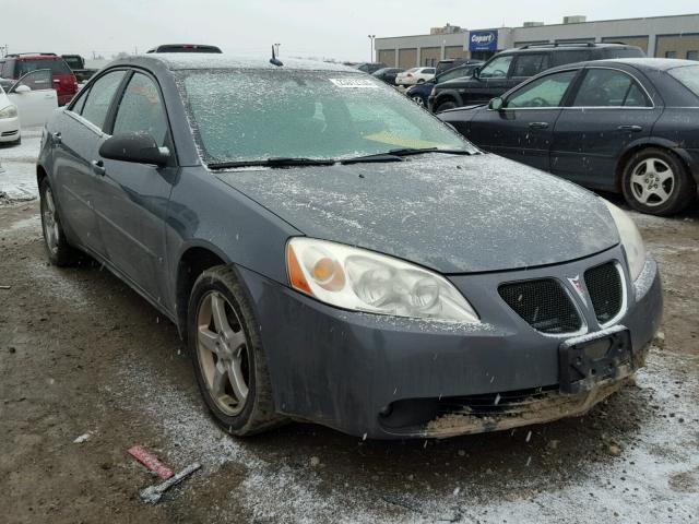 1G2ZG57N984272542 - 2008 PONTIAC G6 BASE GRAY photo 1