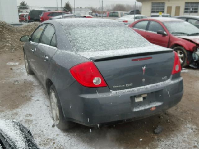 1G2ZG57N984272542 - 2008 PONTIAC G6 BASE GRAY photo 3