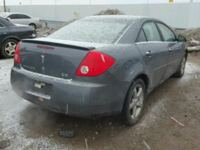 1G2ZG57N984272542 - 2008 PONTIAC G6 BASE GRAY photo 4