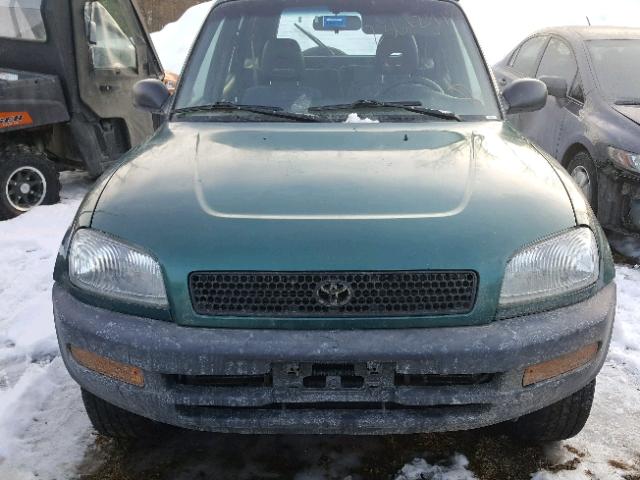 JT3HP10V1T0078649 - 1996 TOYOTA RAV4 GREEN photo 9