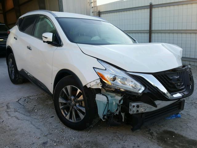 5N1AZ2MG2HN123581 - 2017 NISSAN MURANO S WHITE photo 1