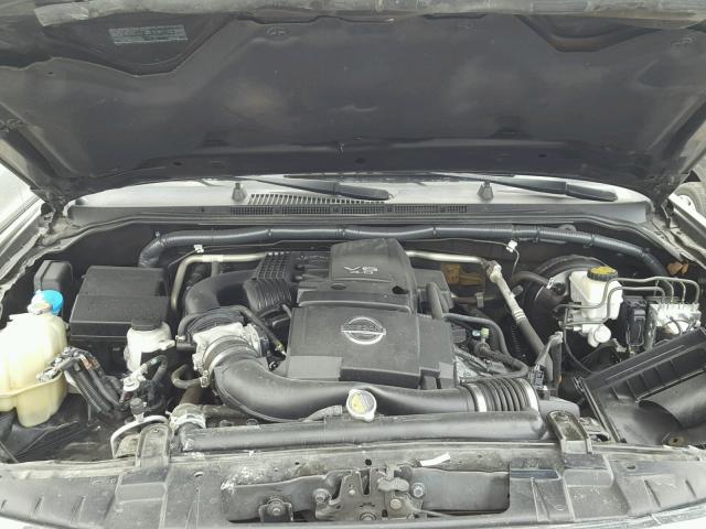1N6AD0ER3GN740569 - 2016 NISSAN FRONTIER S GRAY photo 7