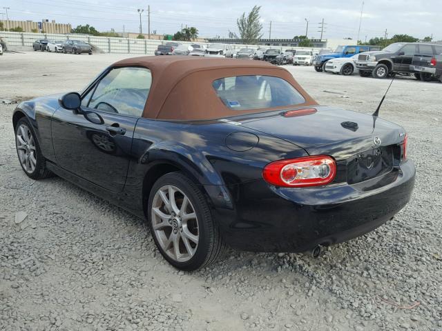 JM1NC2NF2F0241931 - 2015 MAZDA MX-5 MIATA BLACK photo 3