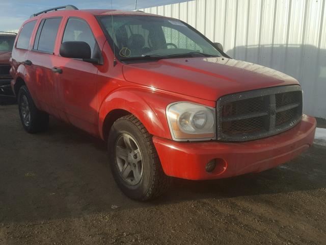 1D8HB58D55F514482 - 2005 DODGE DURANGO LI RED photo 1