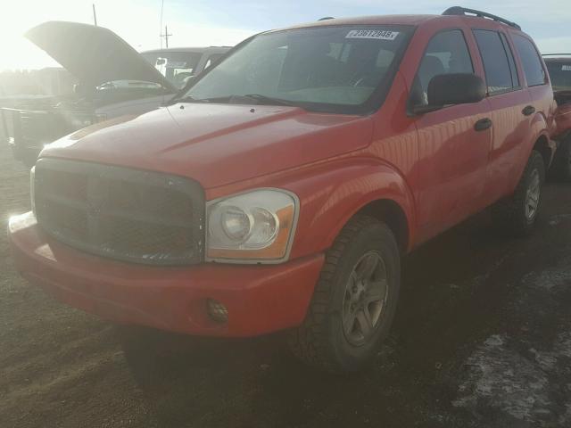 1D8HB58D55F514482 - 2005 DODGE DURANGO LI RED photo 2