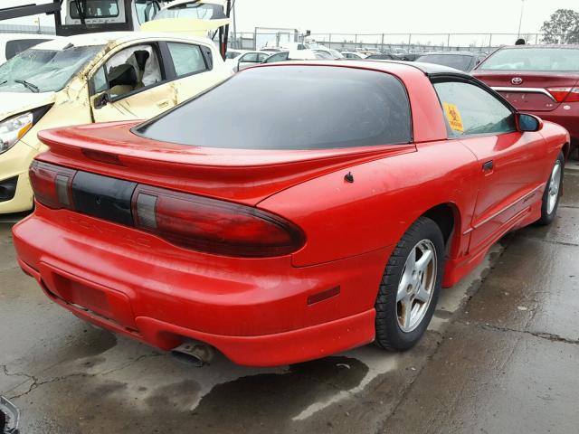 2G2FS22K9V2203090 - 1997 PONTIAC FIREBIRD RED photo 4