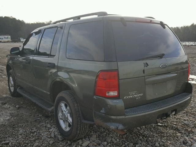 1FMZU63K64UC36206 - 2004 FORD EXPLORER X GREEN photo 3