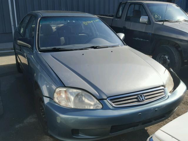 2HGEJ6670XH582960 - 1999 HONDA CIVIC LX BLUE photo 1