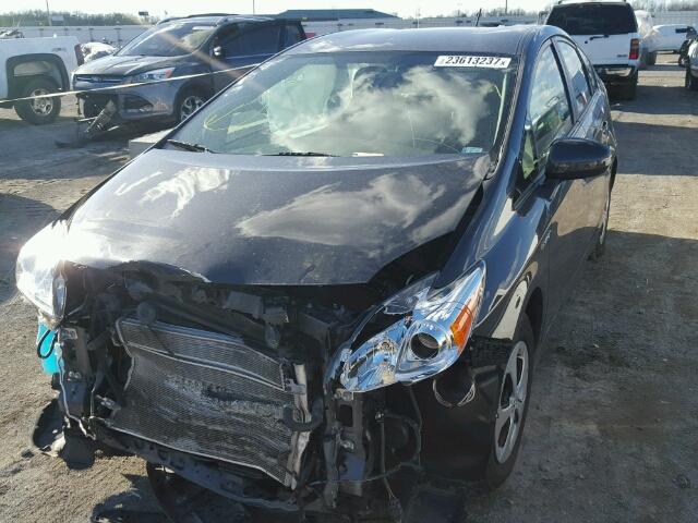 JTDKN3DUXD1718891 - 2013 TOYOTA PRIUS Boz foto 2