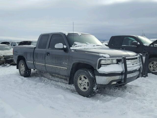 2GCEK19T3X1100921 - 1999 CHEVROLET SILVERADO GRAY photo 1