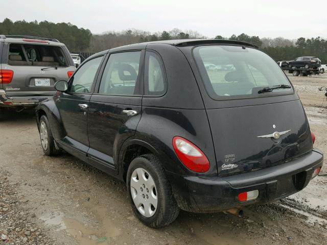 3A4FY58B76T272055 - 2006 CHRYSLER PT CRUISER BLACK photo 3