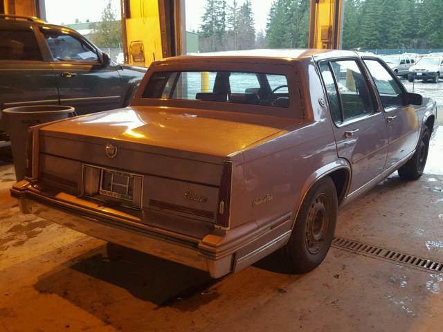 1G6CD6989G4284098 - 1986 CADILLAC DEVILLE BA BEIGE photo 4