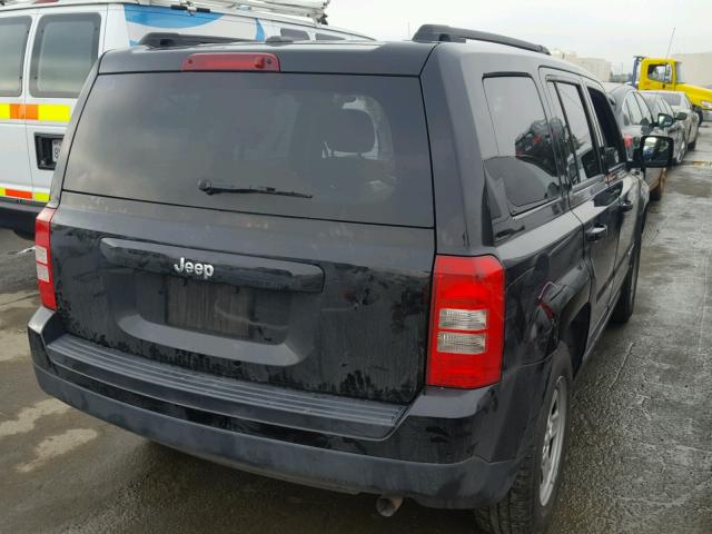 1C4NJPBA6GD669801 - 2016 JEEP PATRIOT SP BLACK photo 4