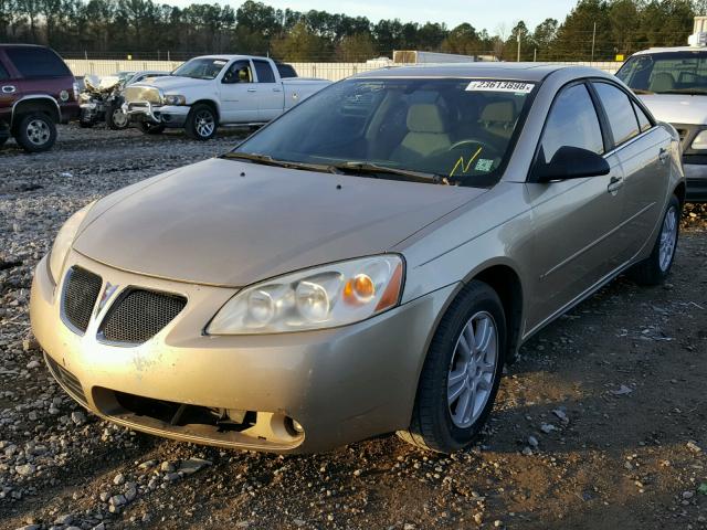 1G2ZG558664107137 - 2006 PONTIAC G6 SE1 TAN photo 2