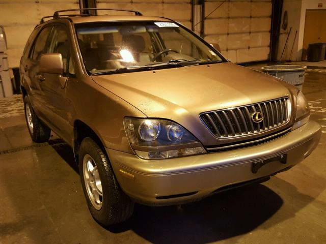 JT6HF10U4X0038827 - 1999 LEXUS RX 300 GOLD photo 1