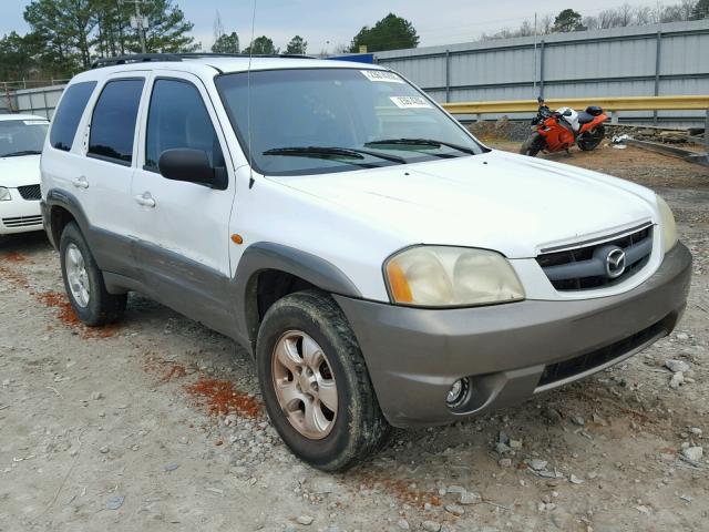 4F2YU09102KM44473 - 2002 MAZDA TRIBUTE LX WHITE photo 1