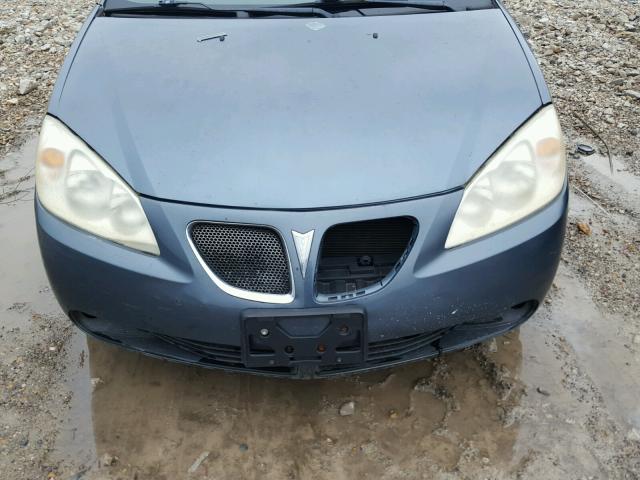 1G2ZH528854111304 - 2005 PONTIAC G6 GT BLUE photo 7