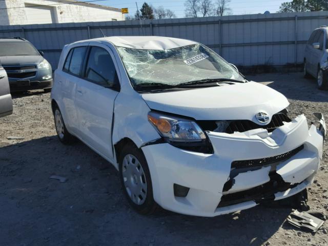 JTKKUPB43D1039213 - 2013 TOYOTA SCION XD WHITE photo 1