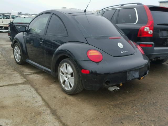 3VWFE21C13M410272 - 2003 VOLKSWAGEN NEW BEETLE 黑色 照片 3